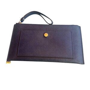 Michael Kors Large Wristlet Navy Blue
